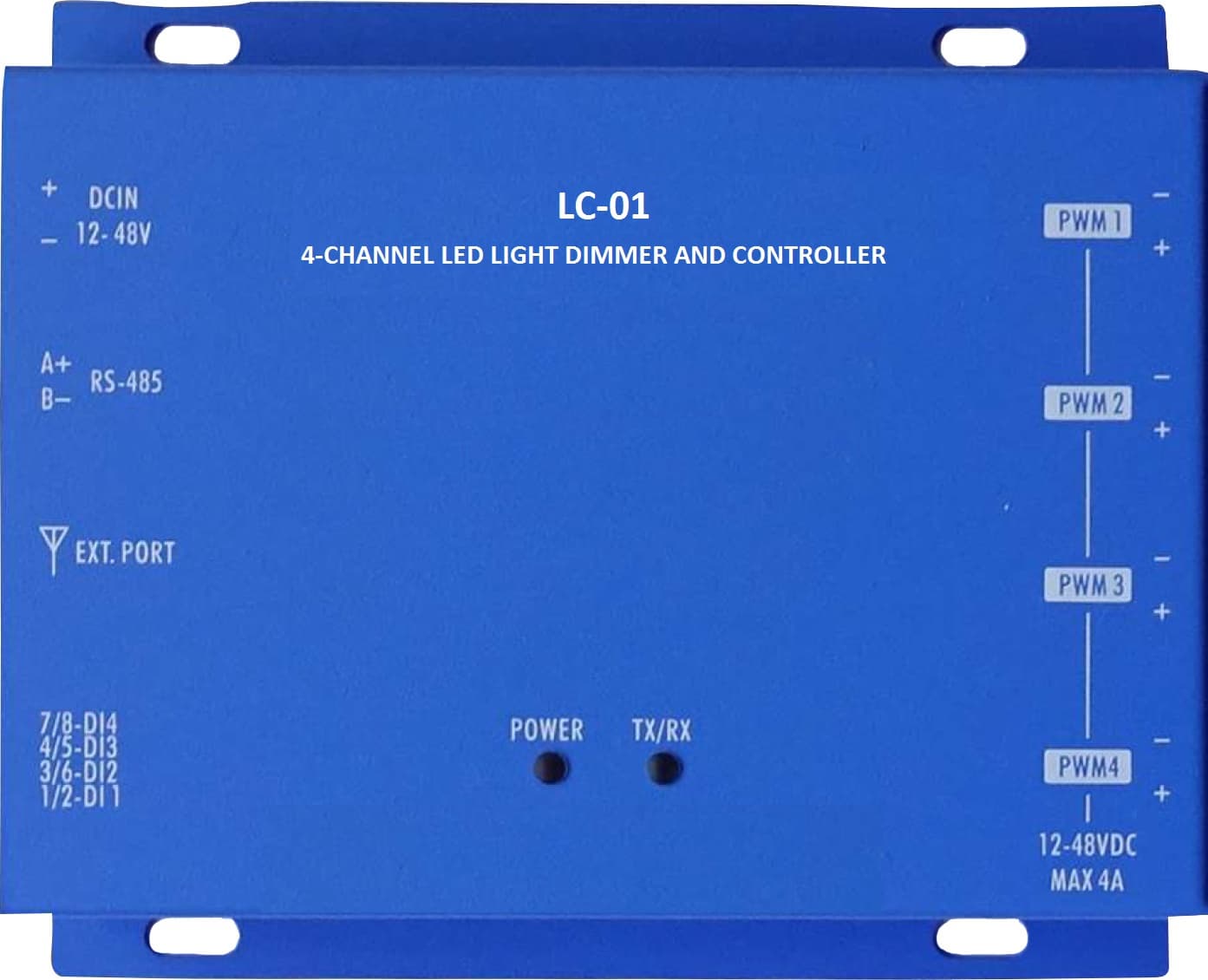 4_channel LED Light Dimmer and Controller